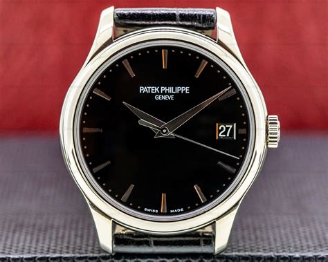 patek philippe calatrava automatic white gold|patek philippe calatrava watch price.